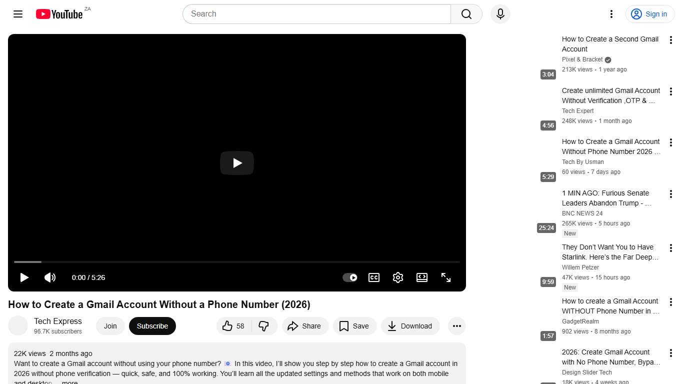 How to Create a Gmail Account Without a Phone Number (2026) - YouTube